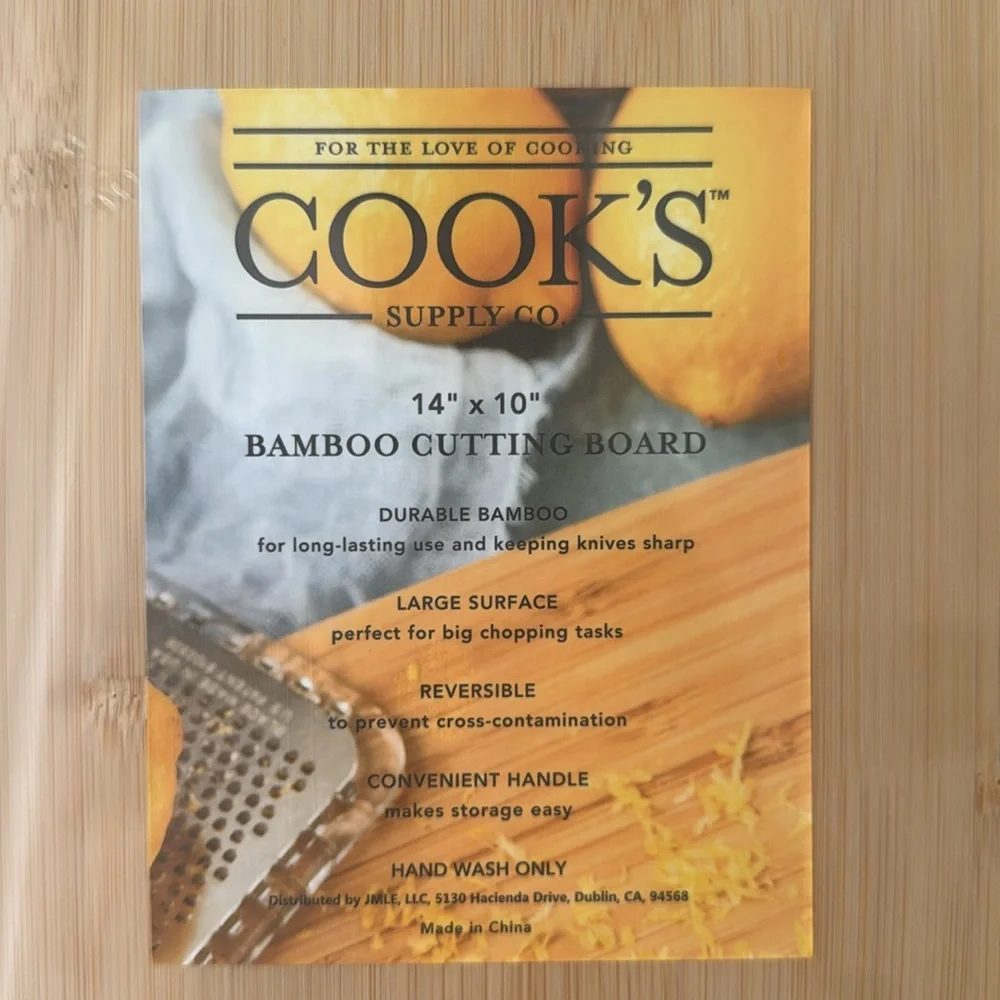 Cook’s bamboo cutting